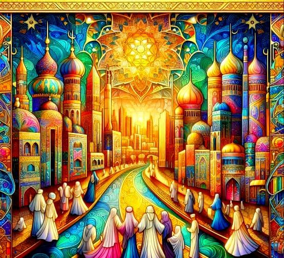 2/05/2025-Arabian City Art By Archangel Tara