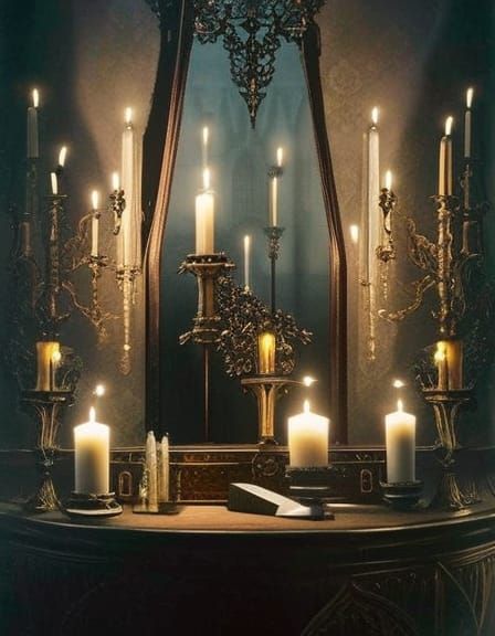 Gothic Mirror  by @DigiDreams