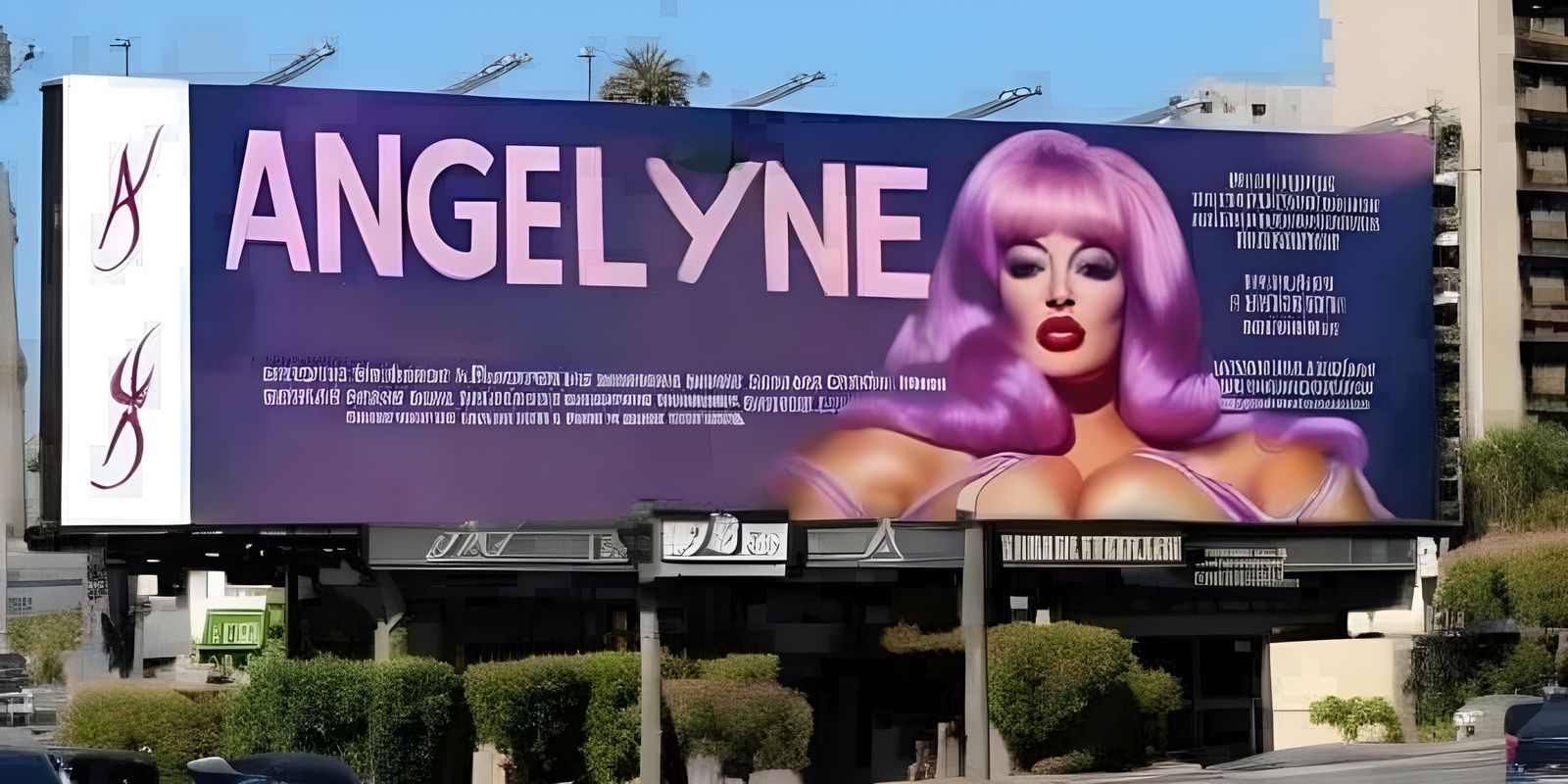 The Angelyne billboard campaign