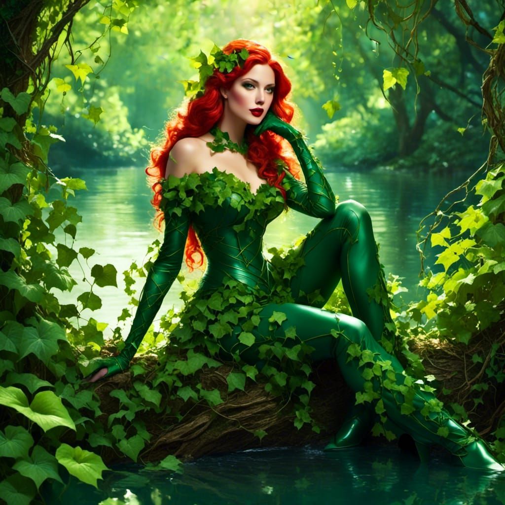 <lora:Poison Ivy Style:1.0> 