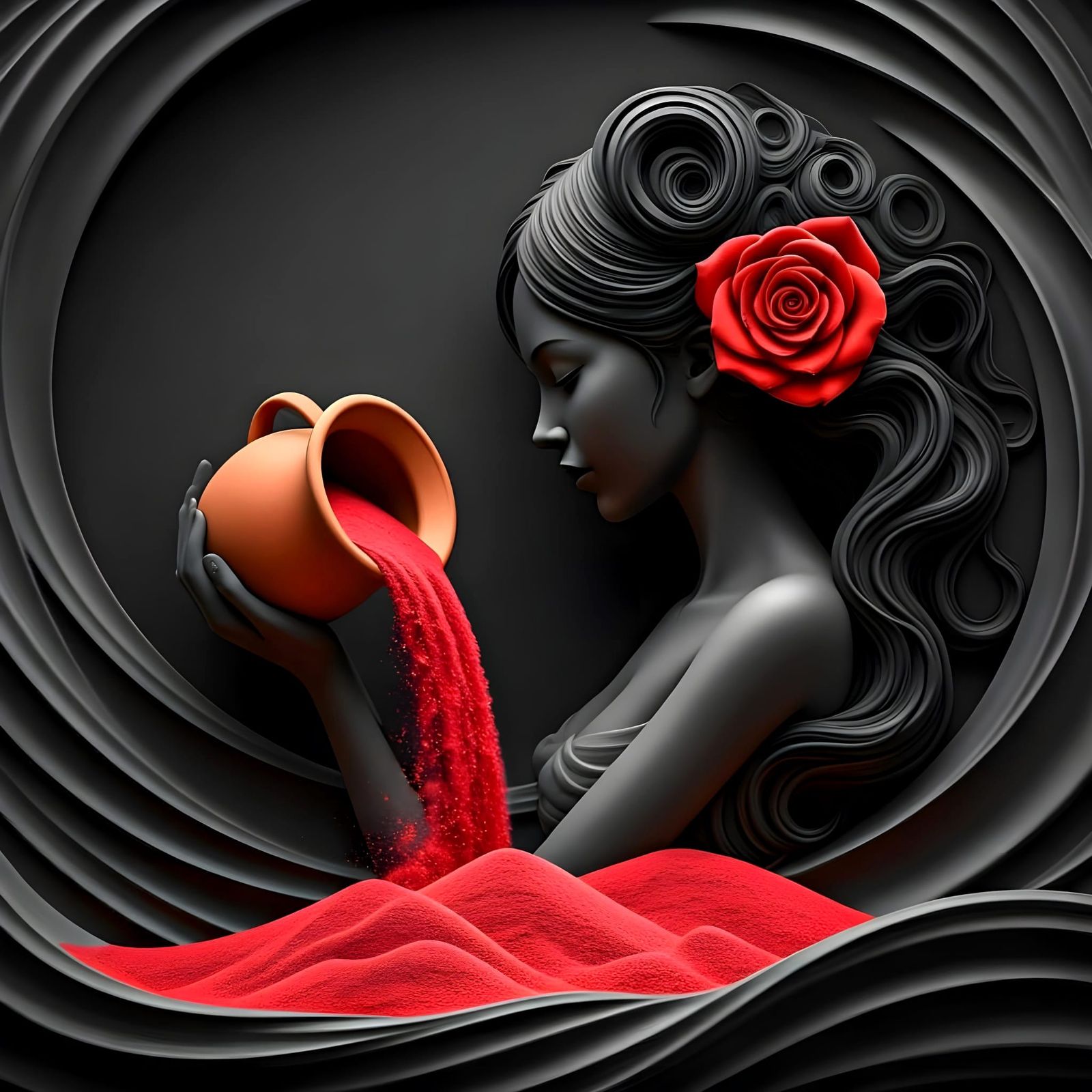 Red sand   by @Floe Joe 