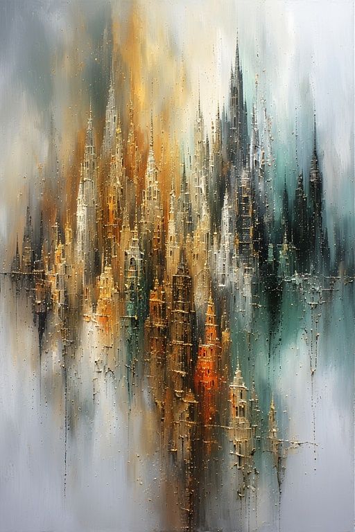 The city hidden in clouds of old dreams