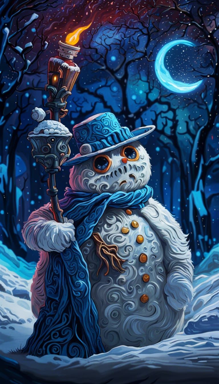 Snowman   by @Jimmycostnothin