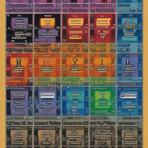 Periodic table of the elements