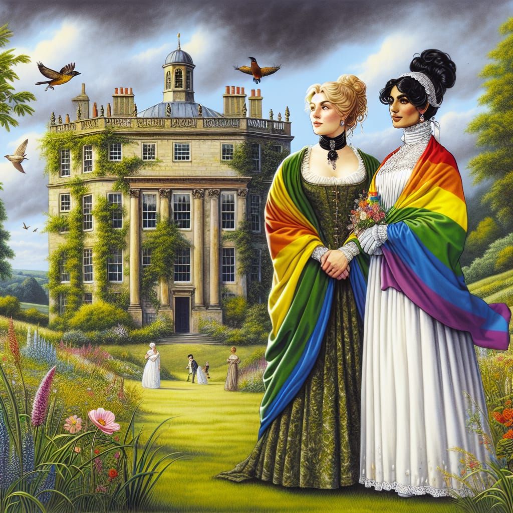 Gay Pride and Prejudice  by @inter_alia