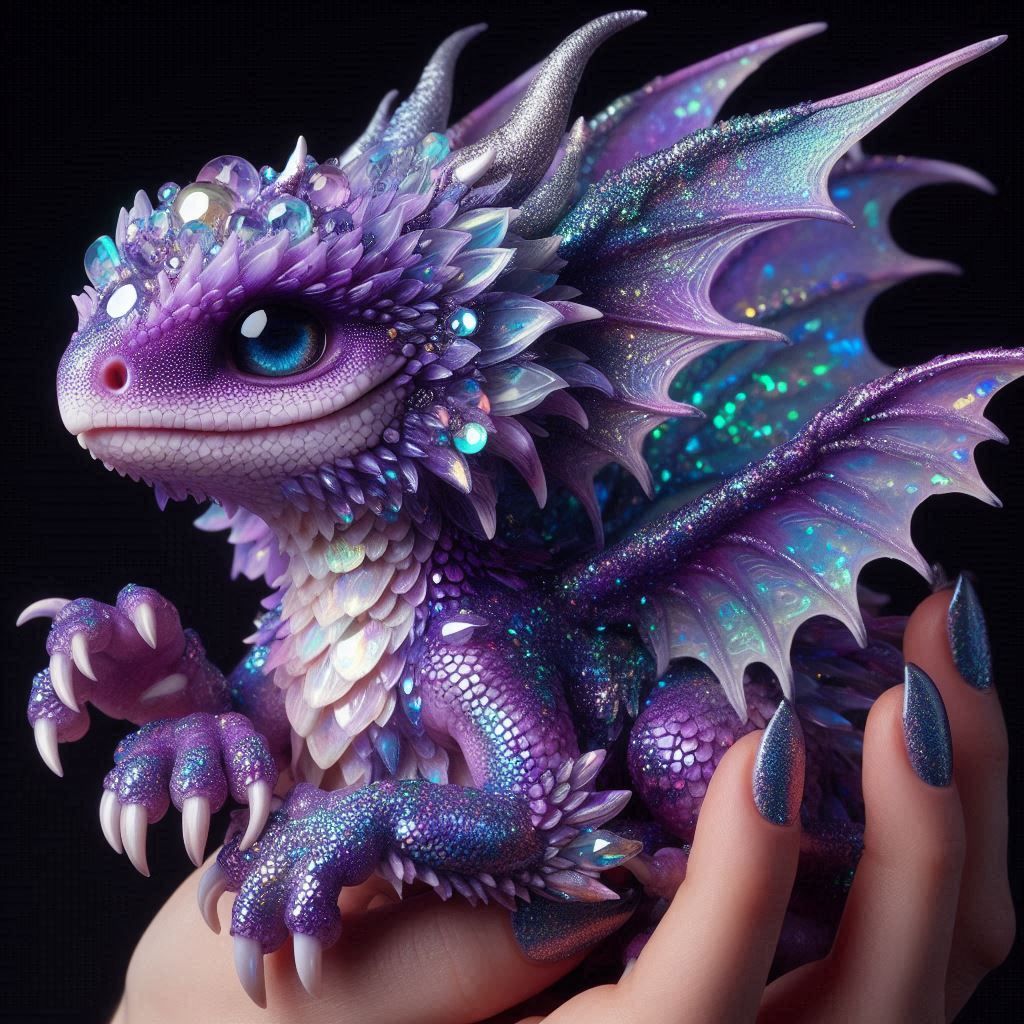 Professional dragon baby cuddler