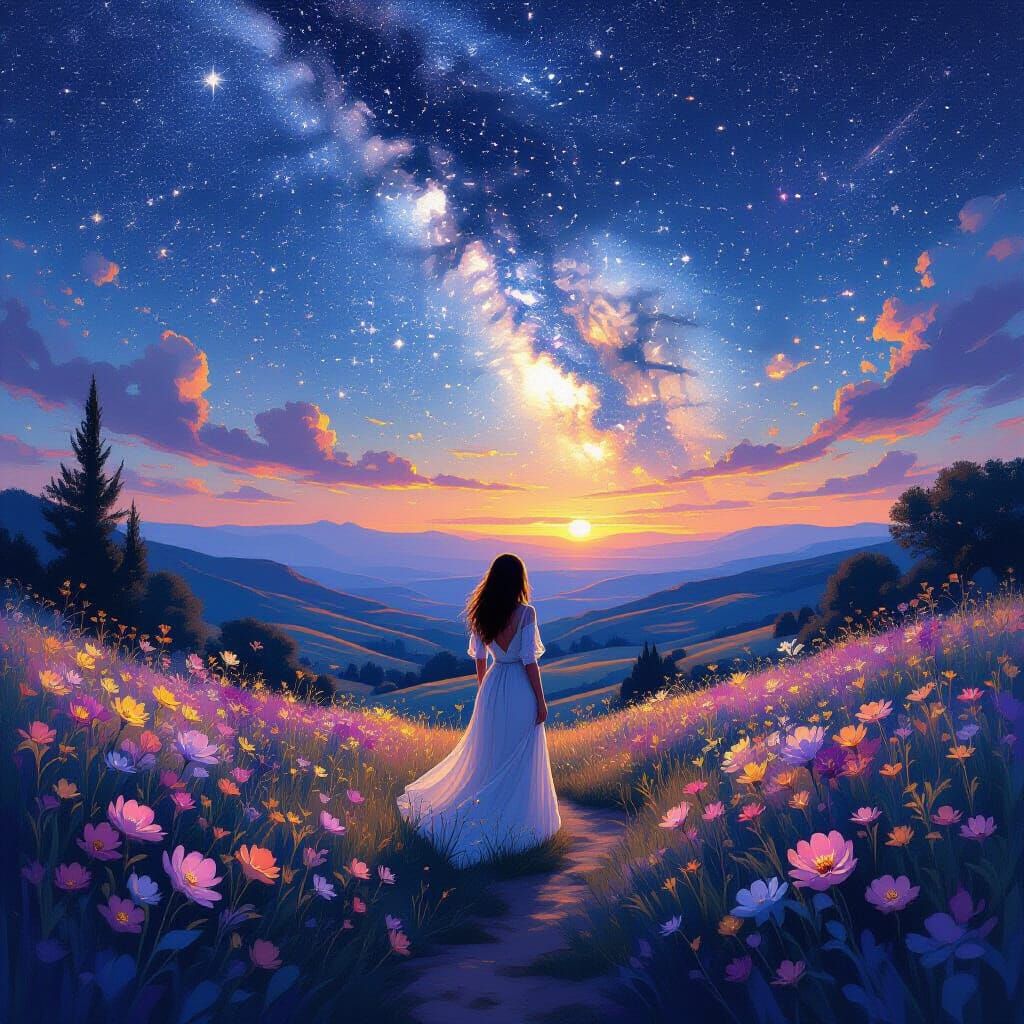 Under the Stars  by @lokiVariant