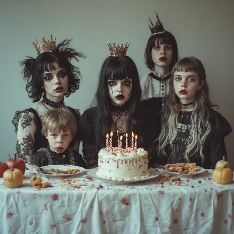 Goth birthday party
