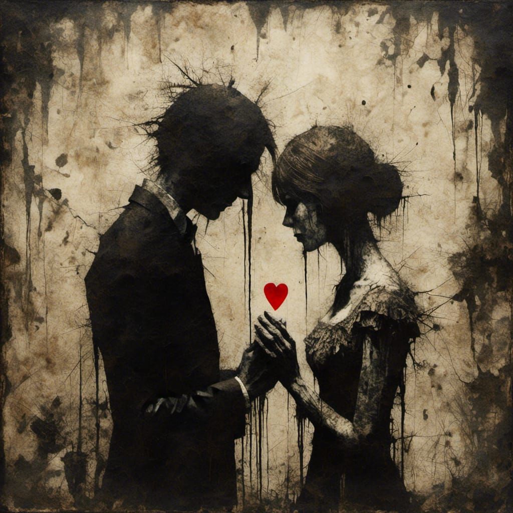 Macabre Double Exposure: The Sad End of Love