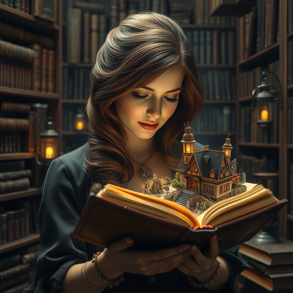 A whole world between the pages