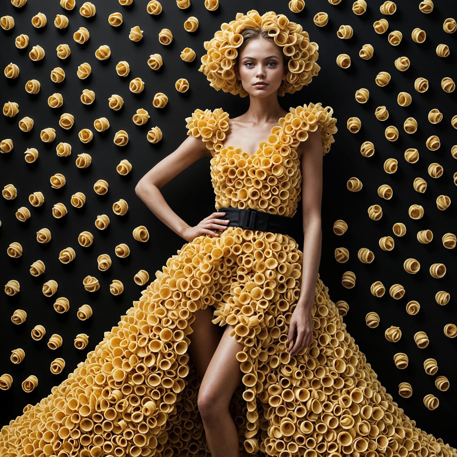 Pasta dress  by @undefined