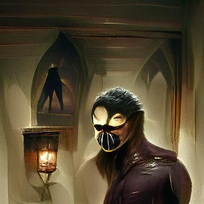 The Forbidden Masked Man.