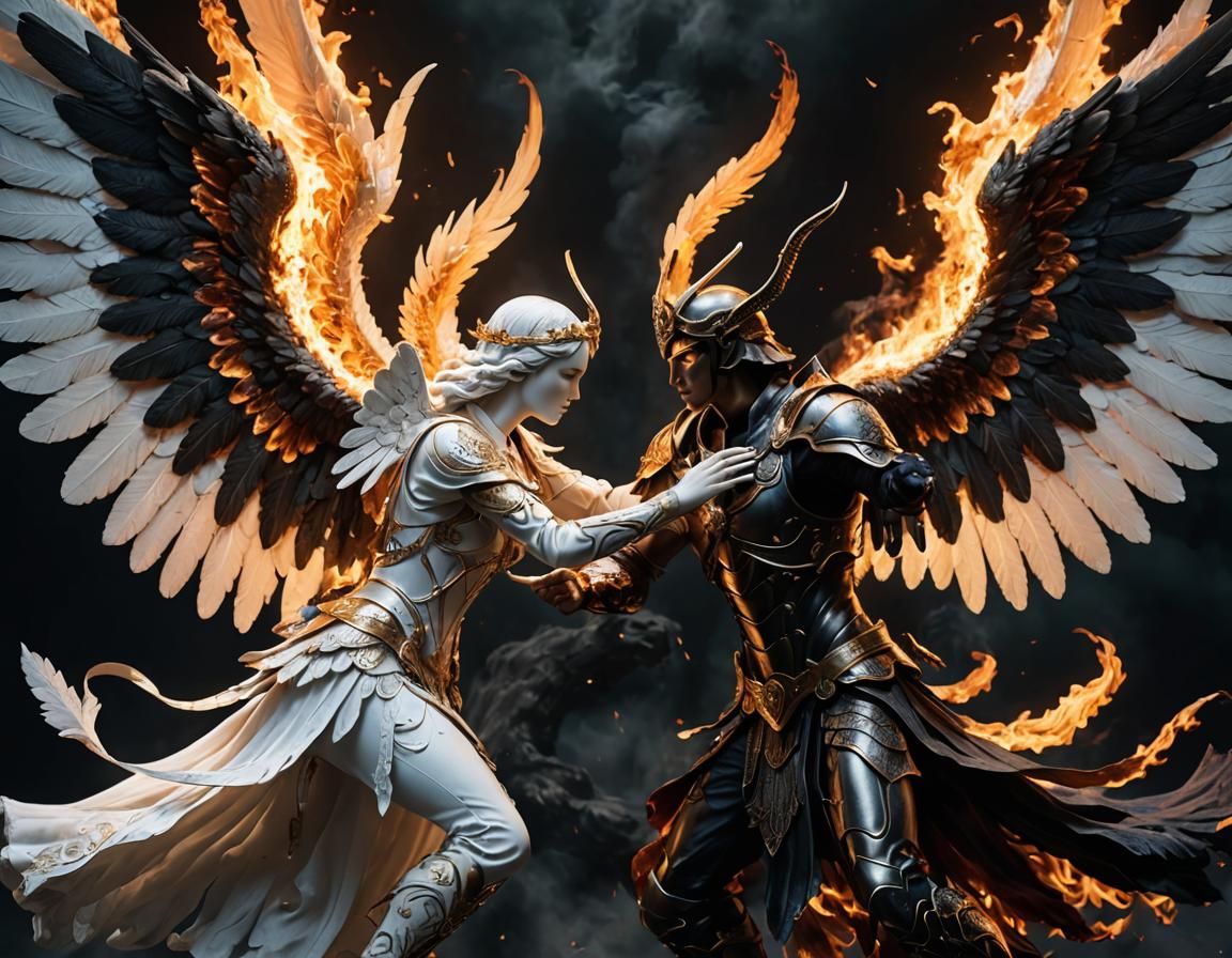 The Eternal Battle  by @MelanieL