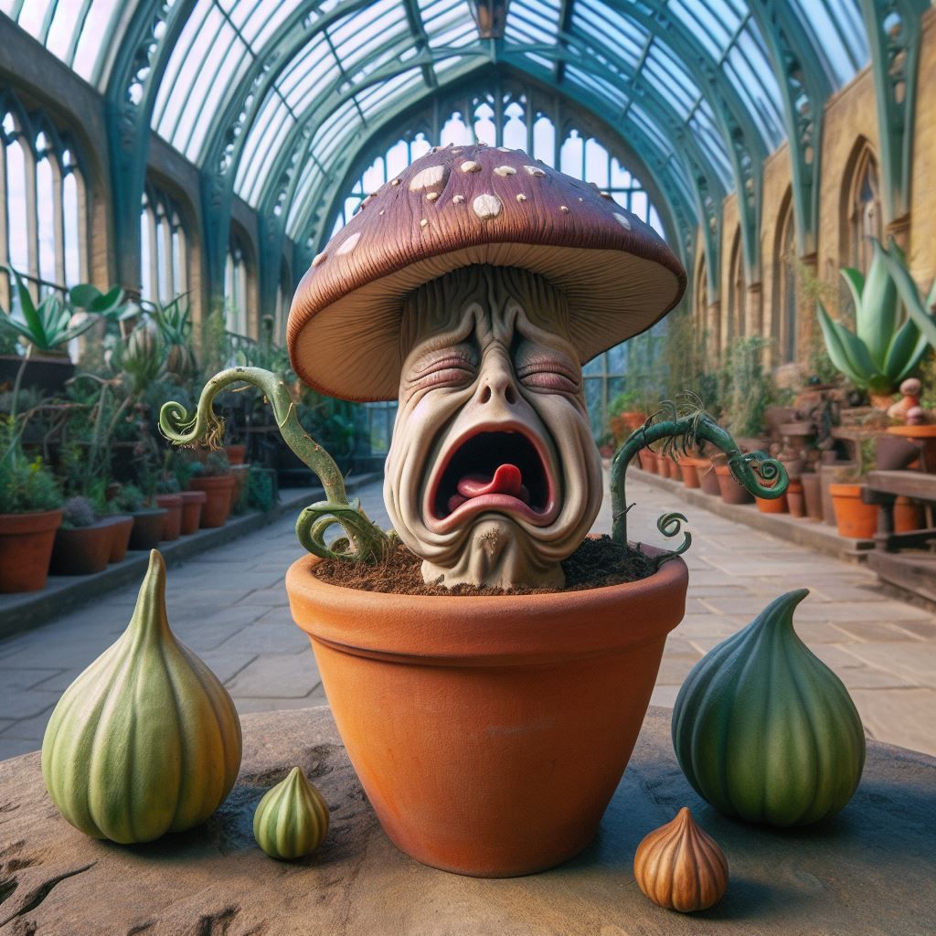 Hogwarts Herbology greenhouse