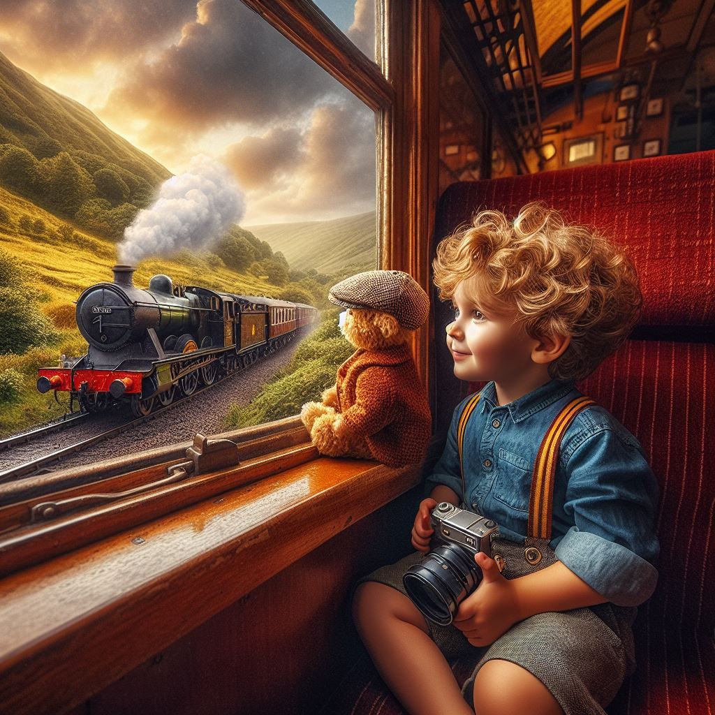 MY FIRST TRAIN RIDE