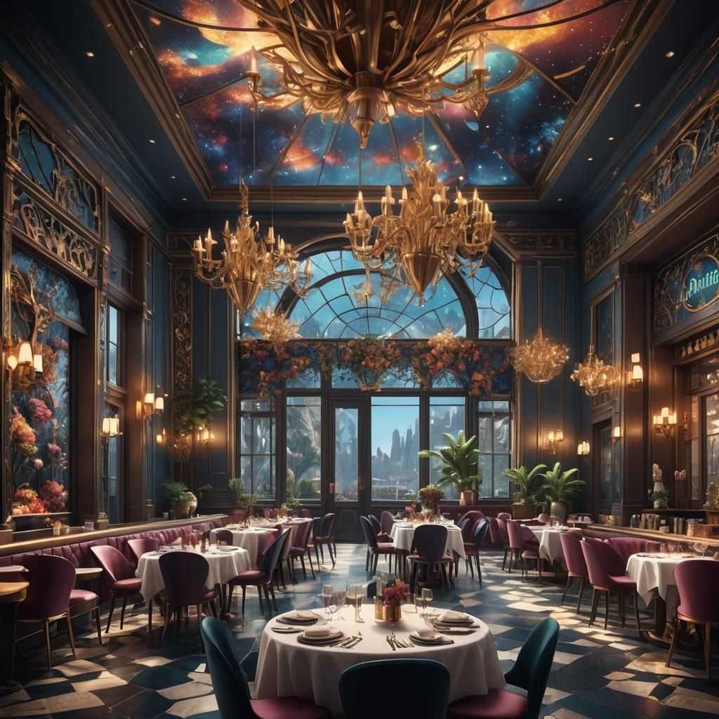 collaboration between la durée and Tiffany soirée in a moder...