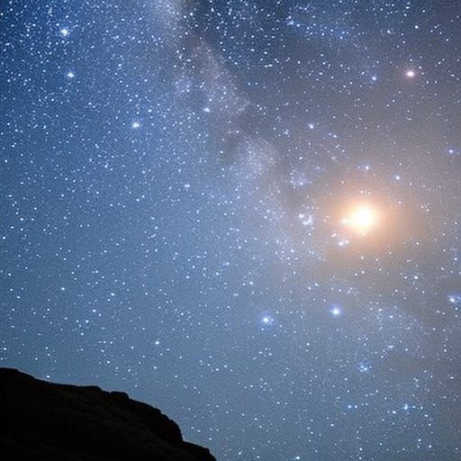 Beautiful star scapes, stars in the night sky, breathtaking ...