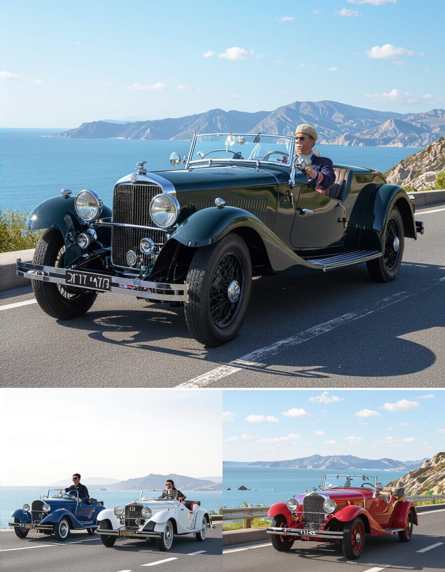 Art Nouveau Letter Page with Floral Design
