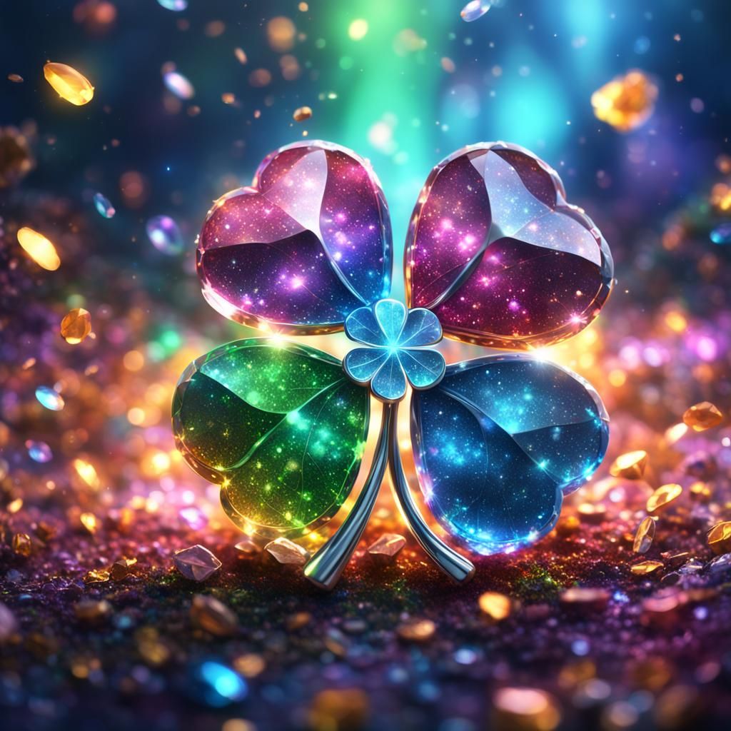 Four-leaf clover  by @Laevos