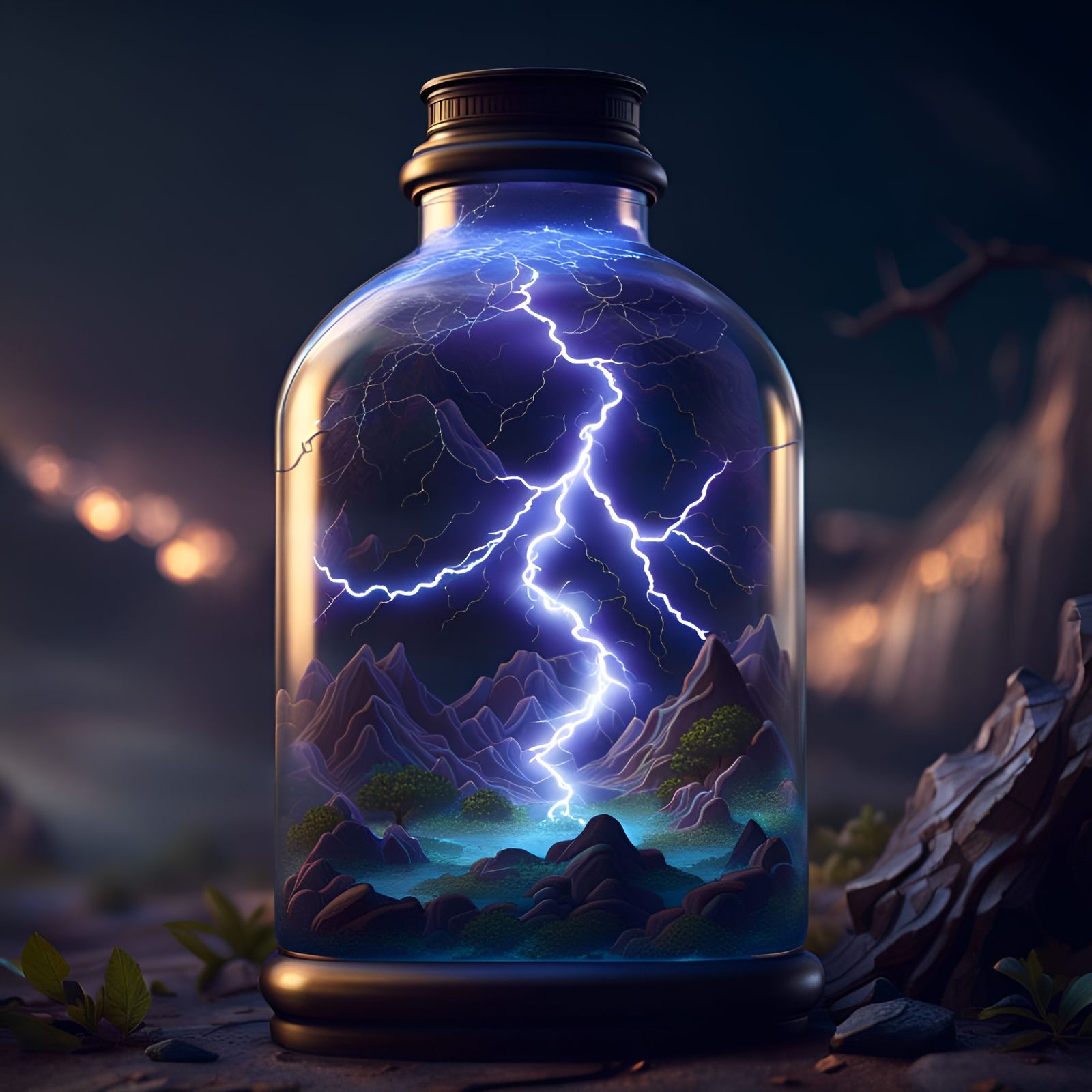 captured lightning  by @zonked