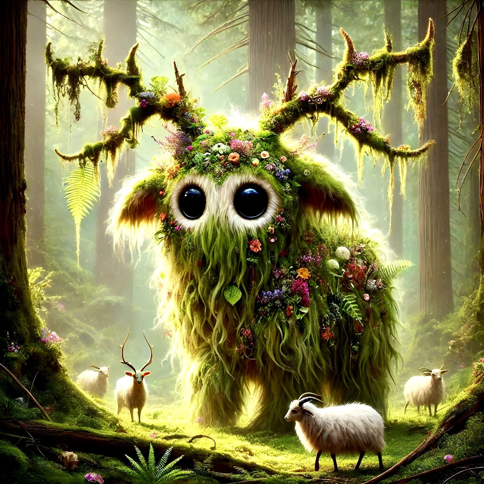 Moss creature