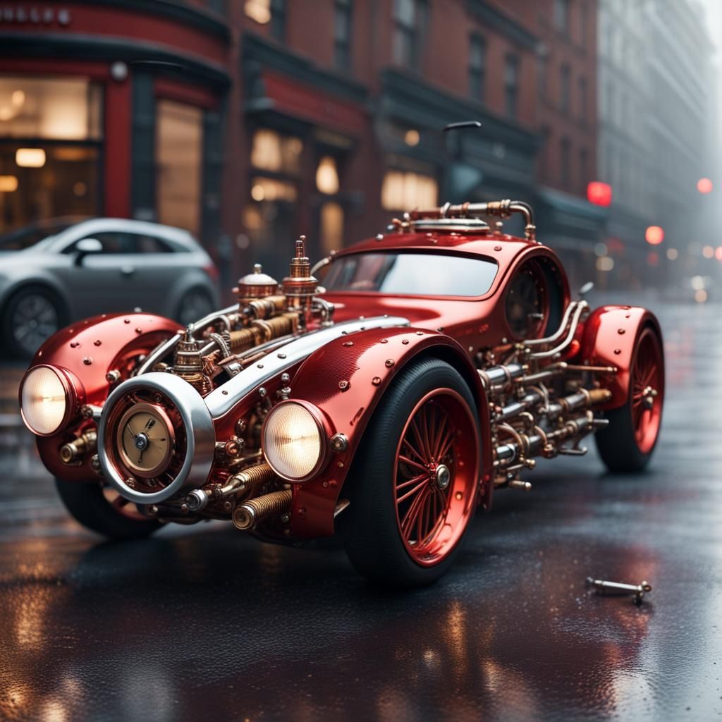 Car from the Future  by @Richy