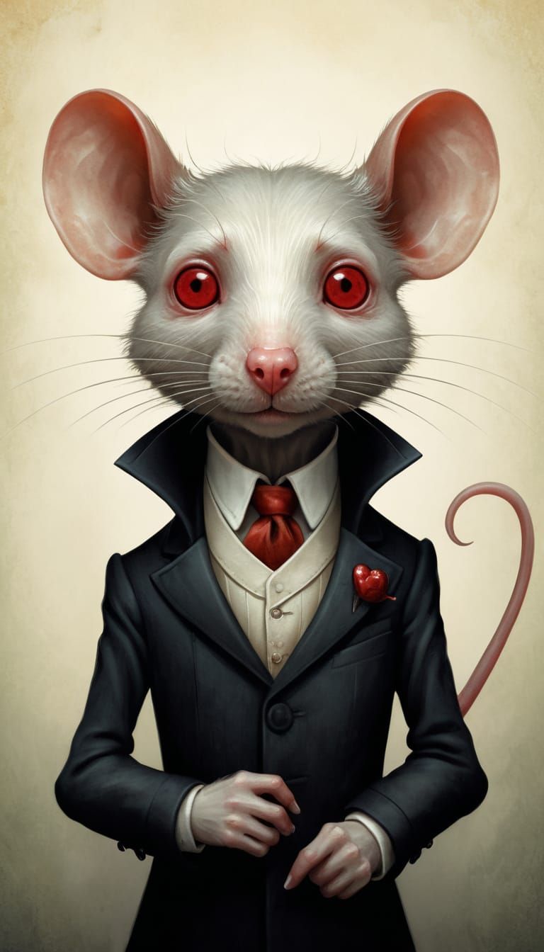 The World between your walls - Red Eyed RatMan "Razius"