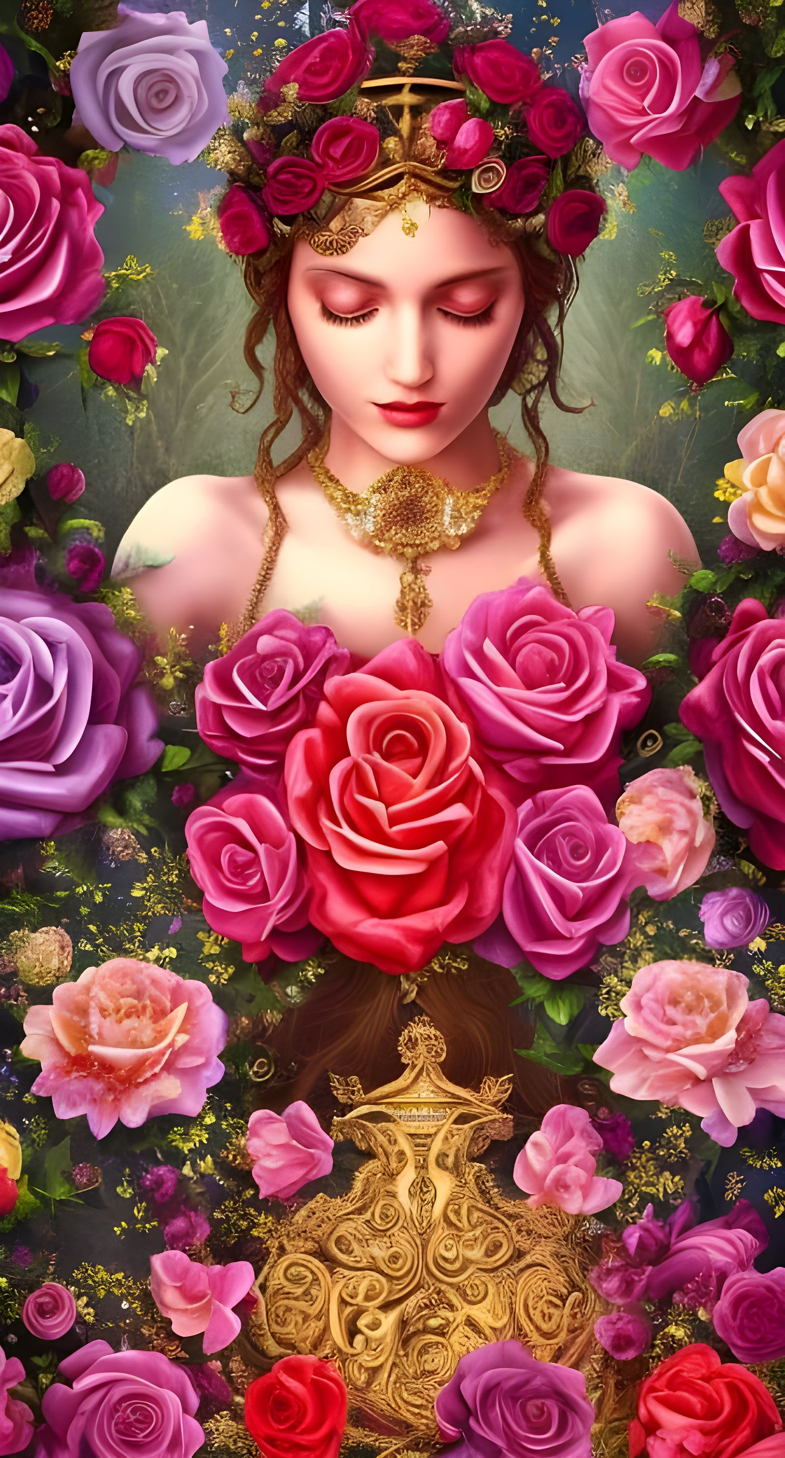 The Rose Queen 🌹  by @J