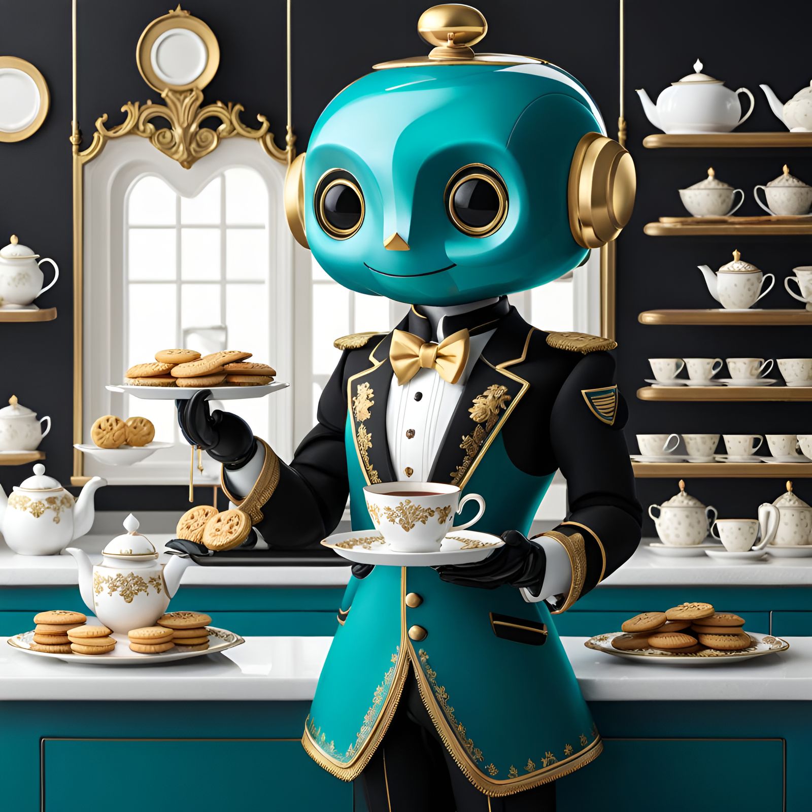 Here you go Master! ☕🍪  by @OctArica