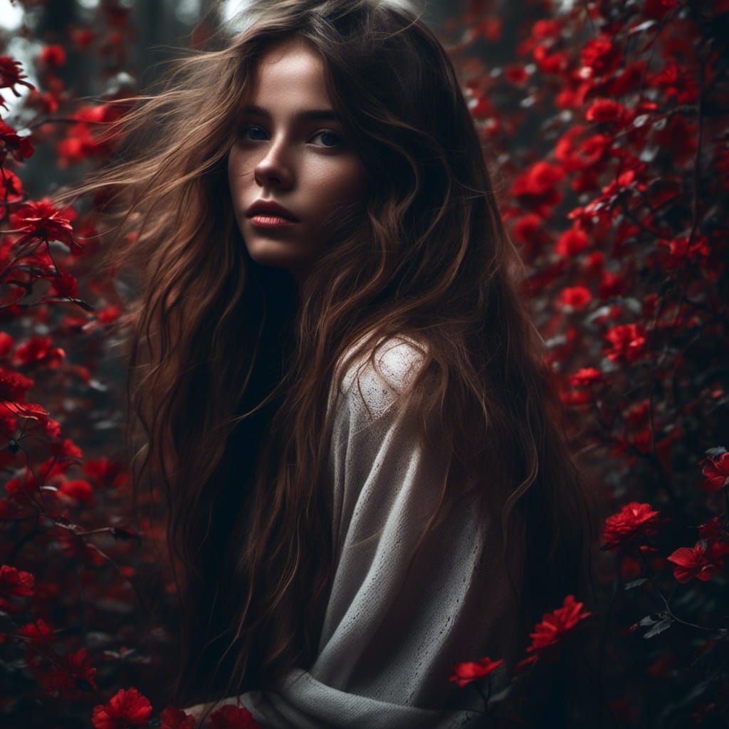 mysterious rouge girl