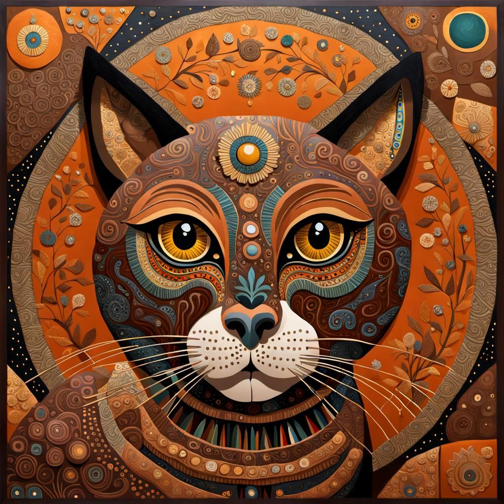 artwork in the style of Howard Finster, Ingrid Baars, Andrew...