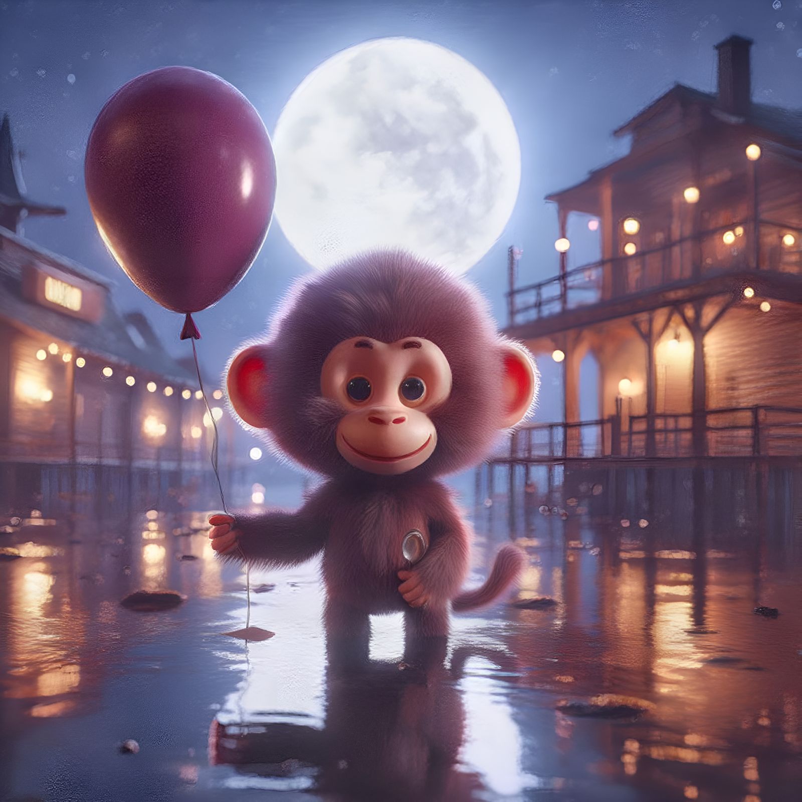 A Baboon with a Maroon Balloon and a Spoon in a Lagoon near a Saloon under a full Moon makes me Swoon like a Goon. Too s...