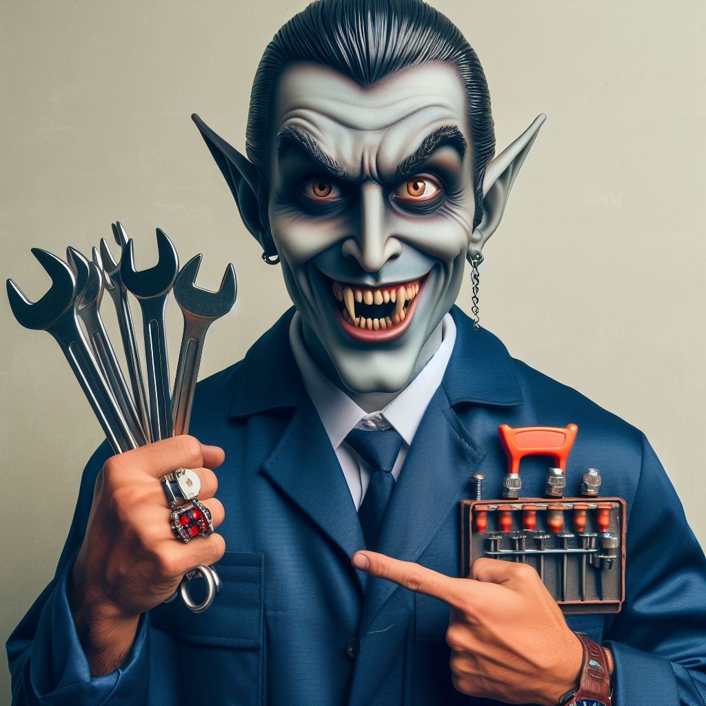 Nosferatu The Great Vampire found throughout the 20th Century the common tasks and responsibilities of a car mechanic, d...