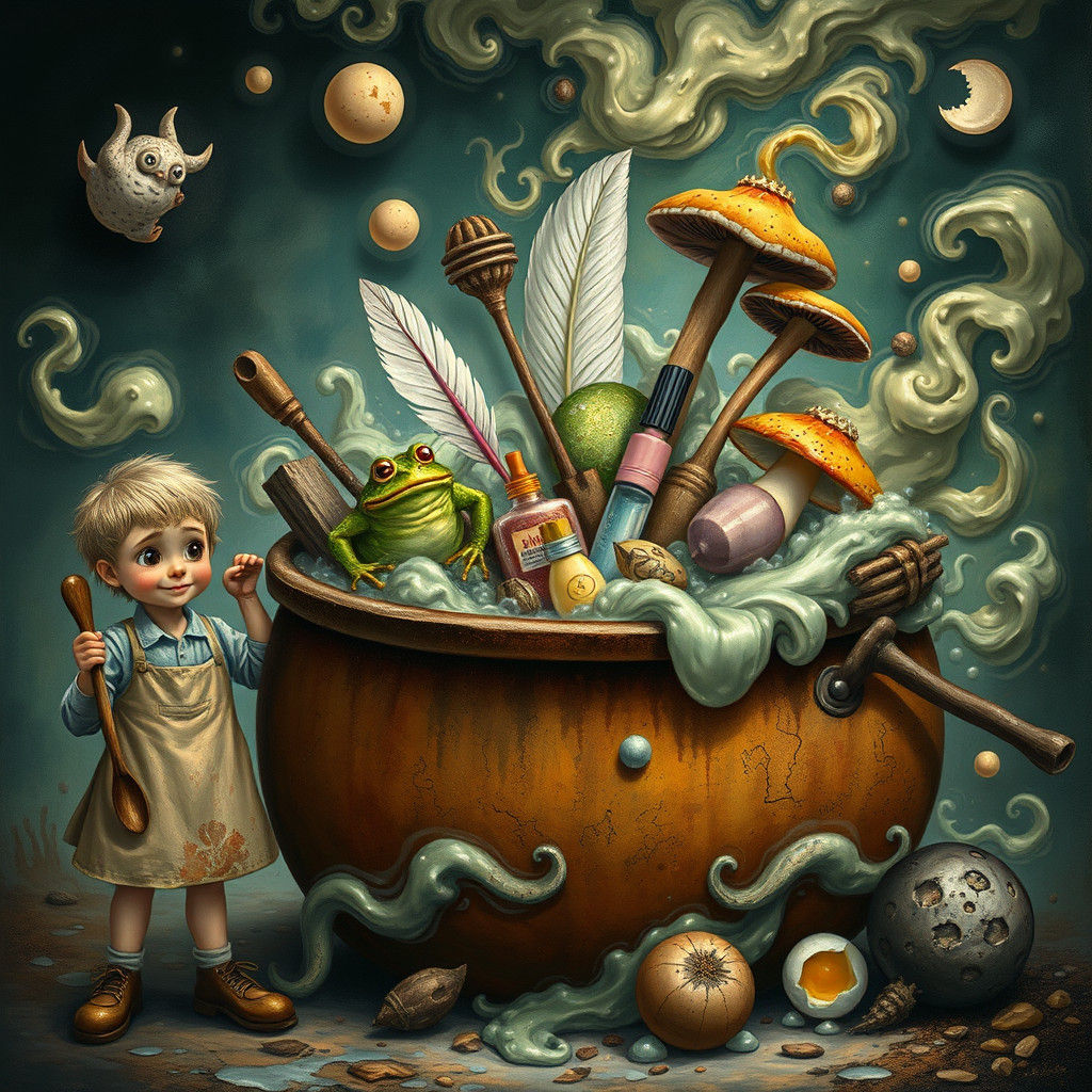 George's Marvellous Medicine- Roald Dahl   by @Fairy Rainforest 