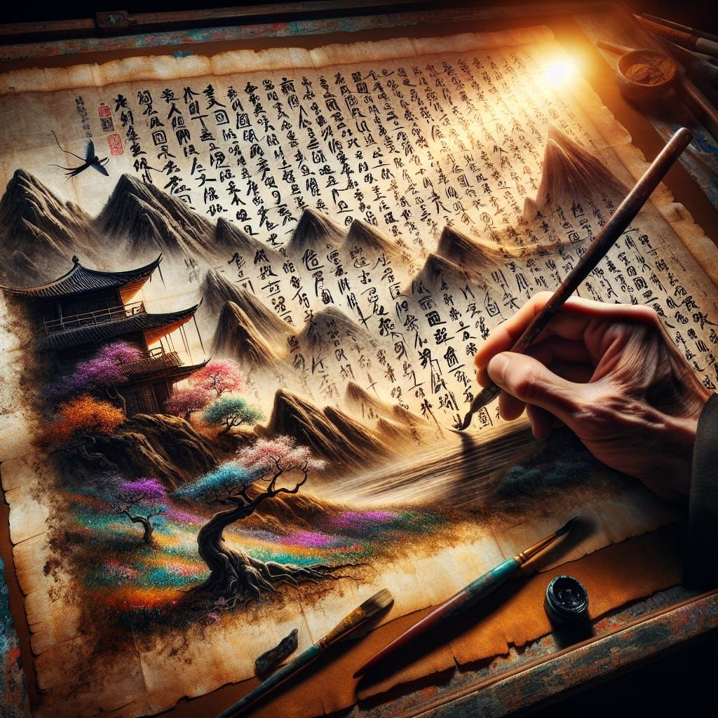 Calligraphy  by @Story Driven Art