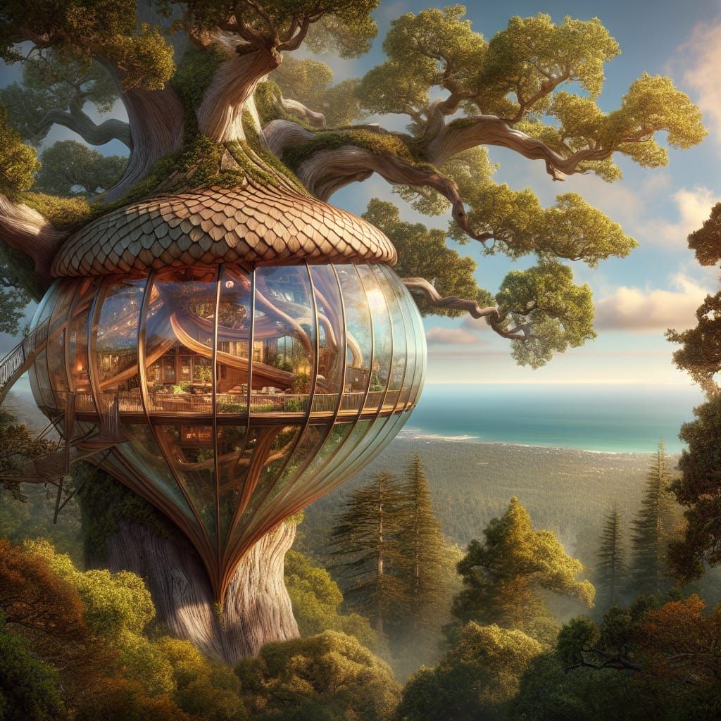 An Acorn Treehouse