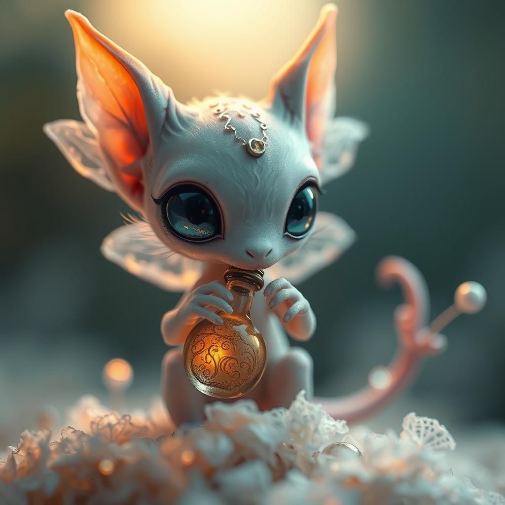 Amazing creature sipping   by @Bee