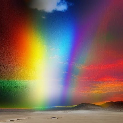 Perú rainbow rain protection