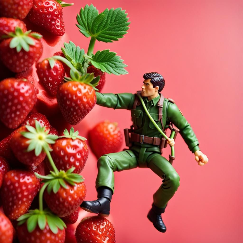 action figure   by @GreenNails 