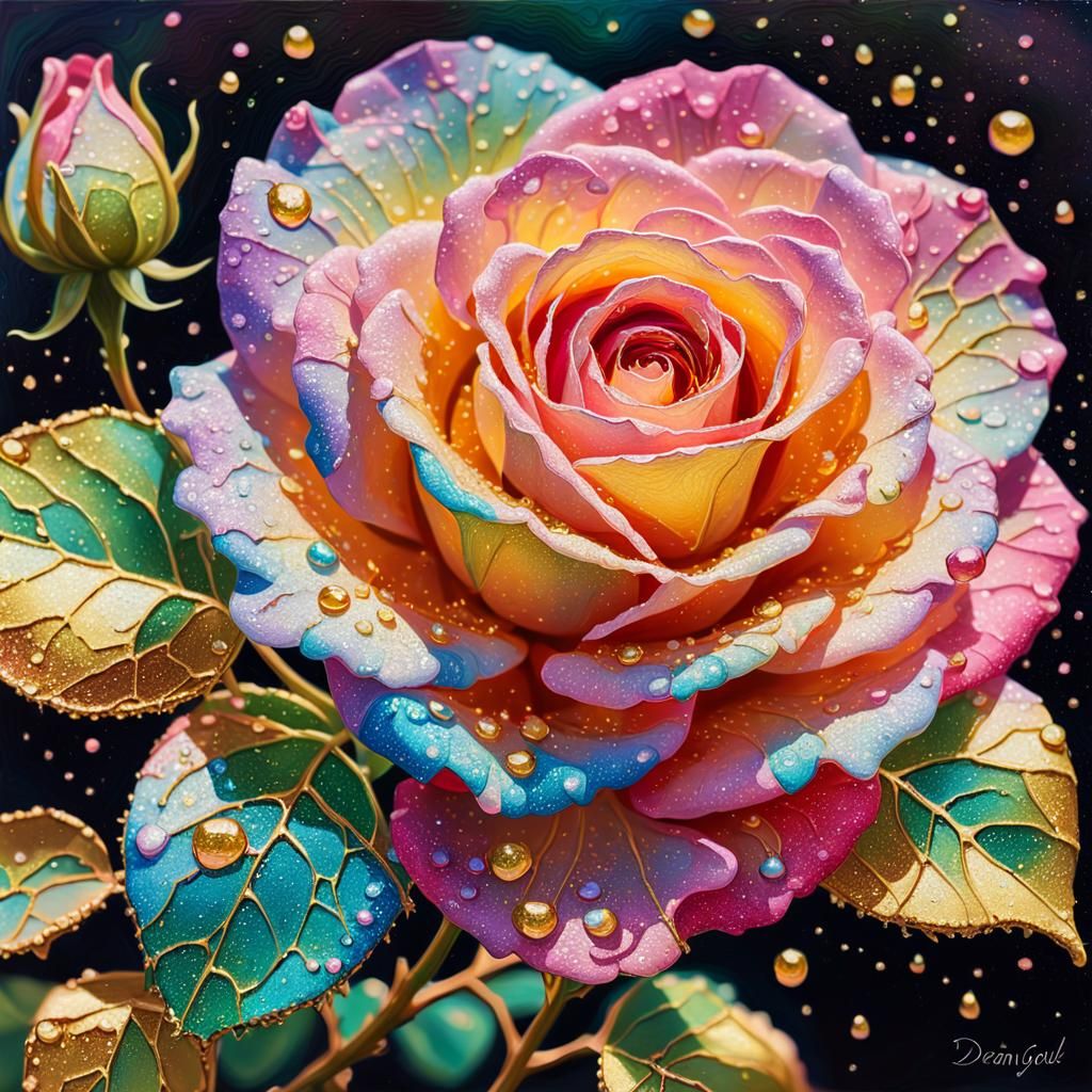 Rose  by @Alfred Stephens