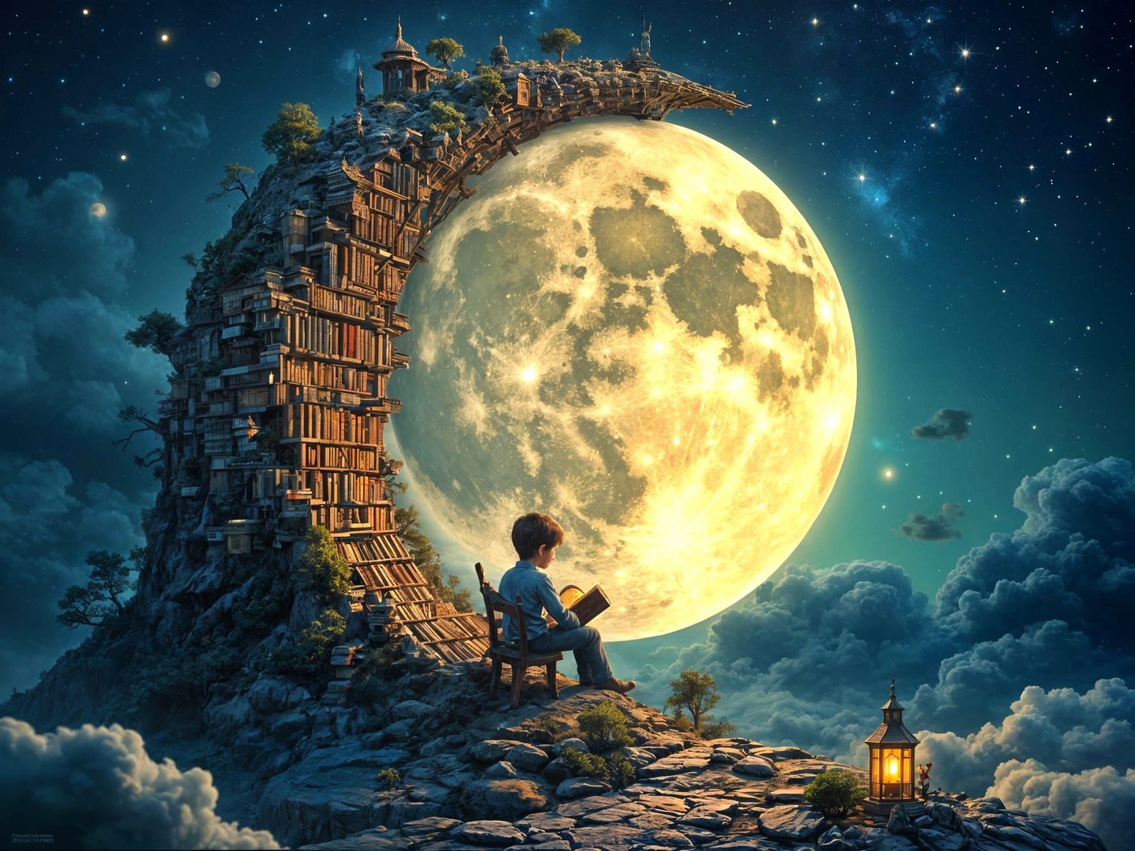 By the Light of the Moon  by @MindlessCreations