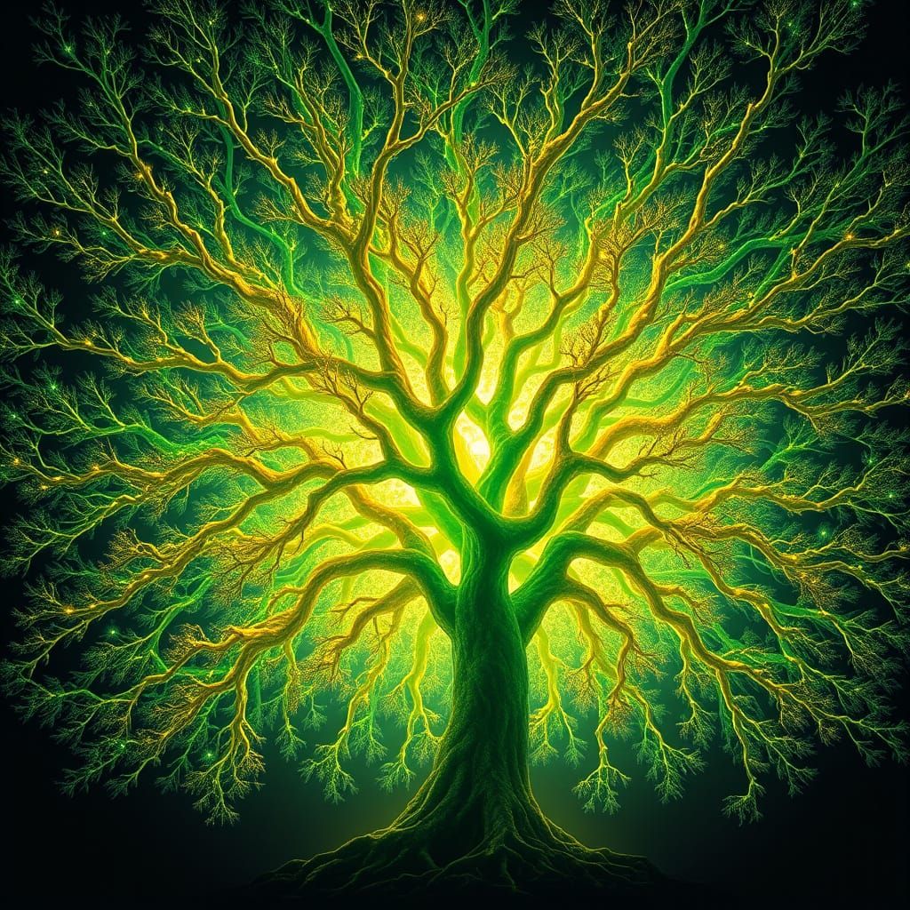 tree fractal  by @Fella Spears