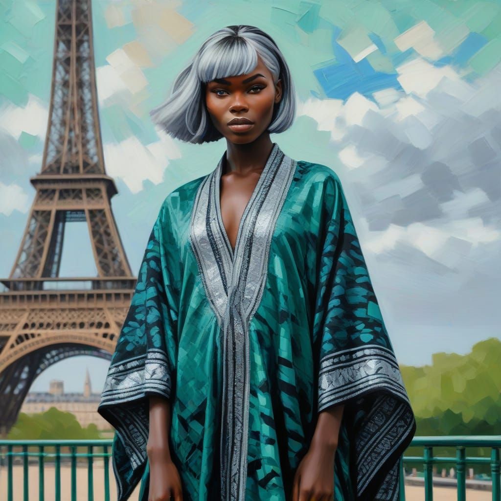 Une africaine à Paris