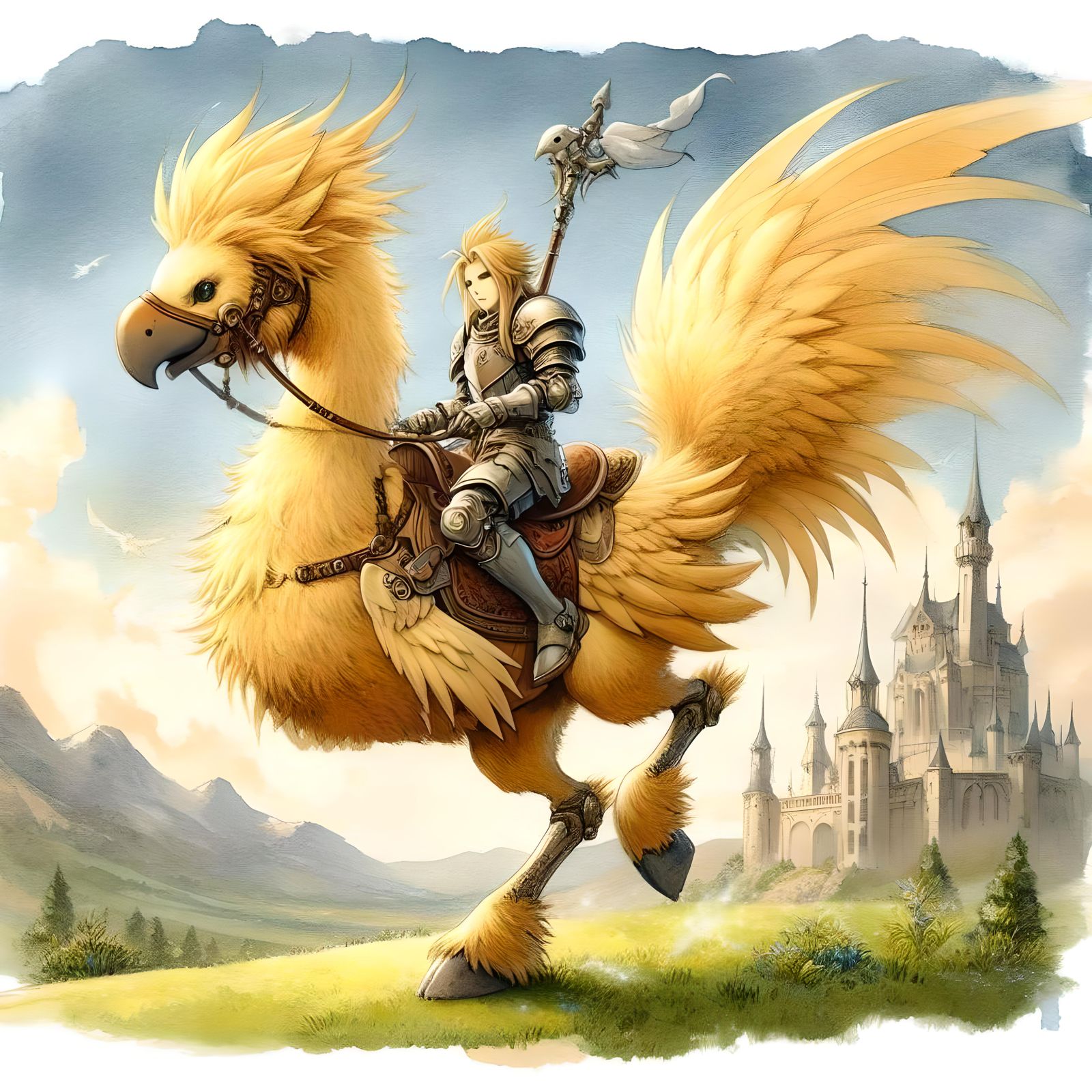 Amored Cloud - a Fantasy Beyond Final