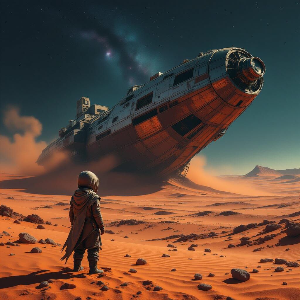 Visiting great great grandpa's ship  by @BunnyFooFoo