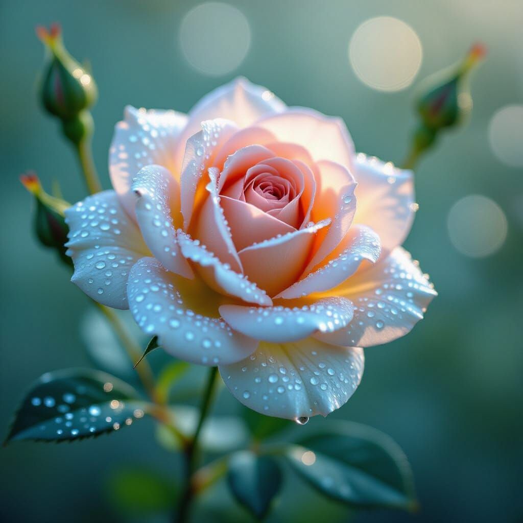 Morning Rose  by @Slappy