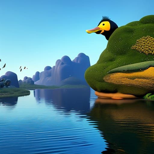 Adventures of the Rubber Ducky AI Generated Artwork NightCafe Creator