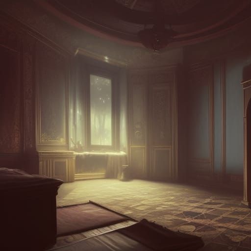 dark bedroom