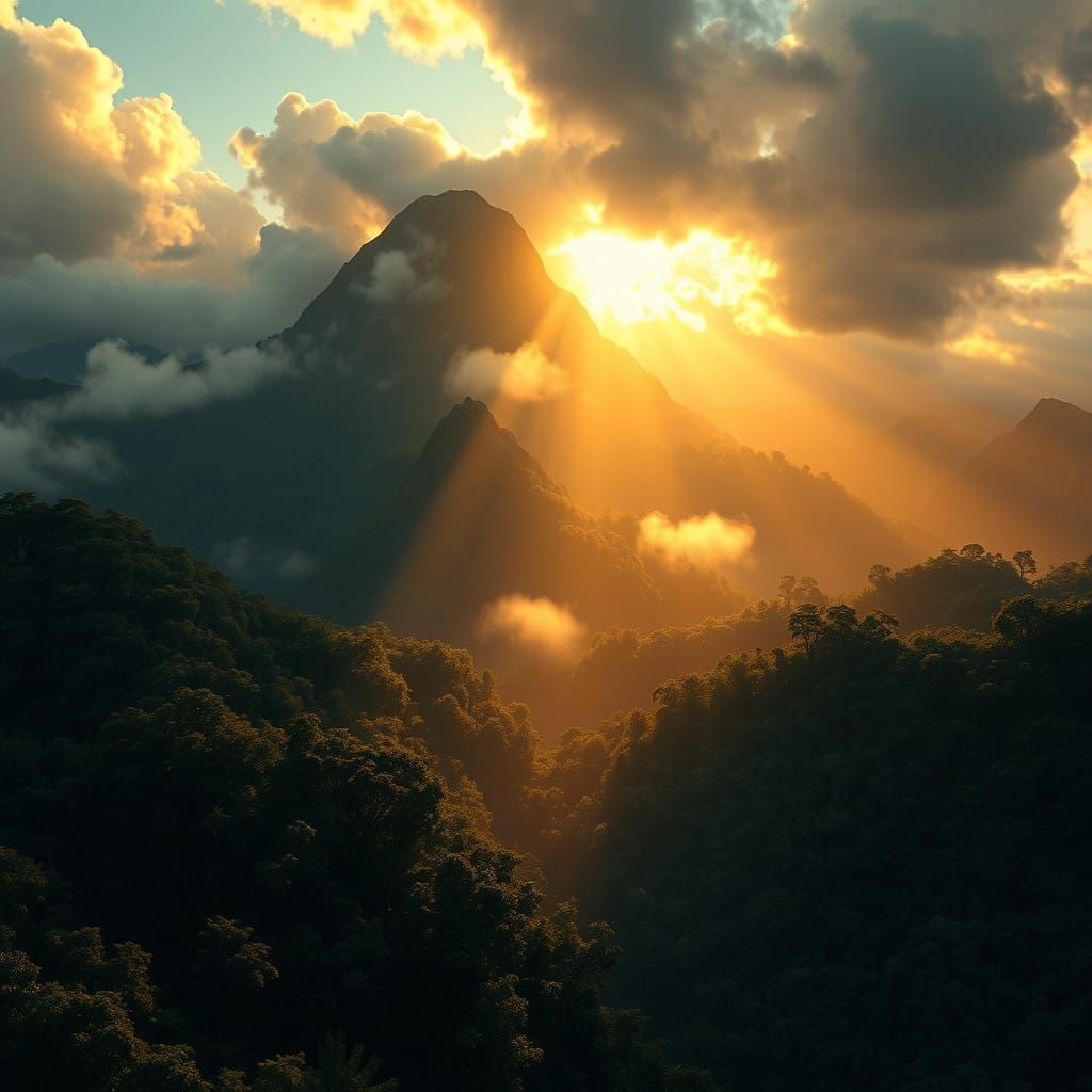 Mount Kinabalu  by @dinsat