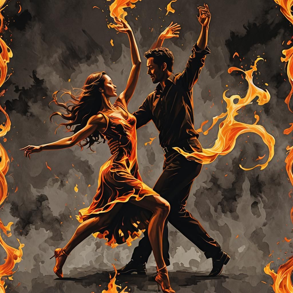 Dancing fire 🔥